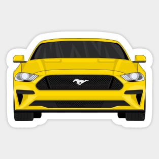 MUSTANG GOLD Sticker